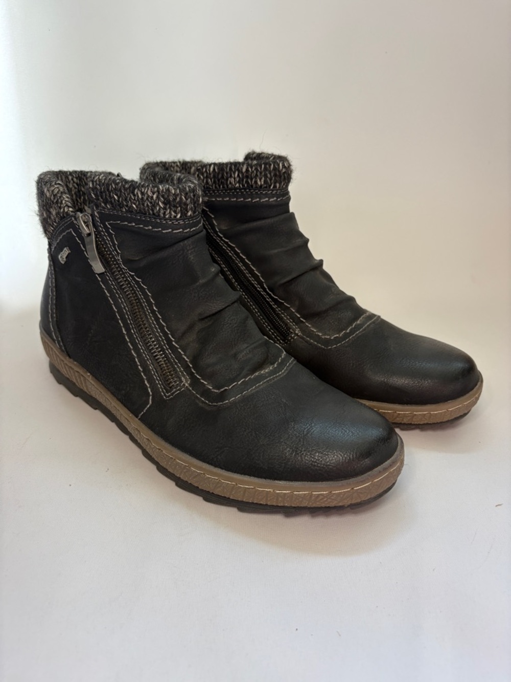 Spring Step Cleora Ankle Boot‎ with Knit Cuff Size 42 / 11